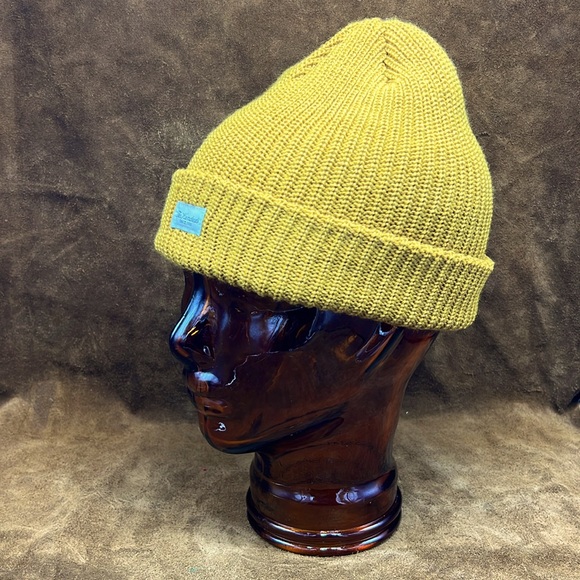 The Hundreds Mustard Yellow Knit Bennie Hat - Picture 2 of 12